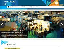 Tablet Screenshot of expo-nimes.com